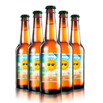 Indlæs billede til gallerivisning Her kommer solen - design din egen øl etiket - The Beer Label 
