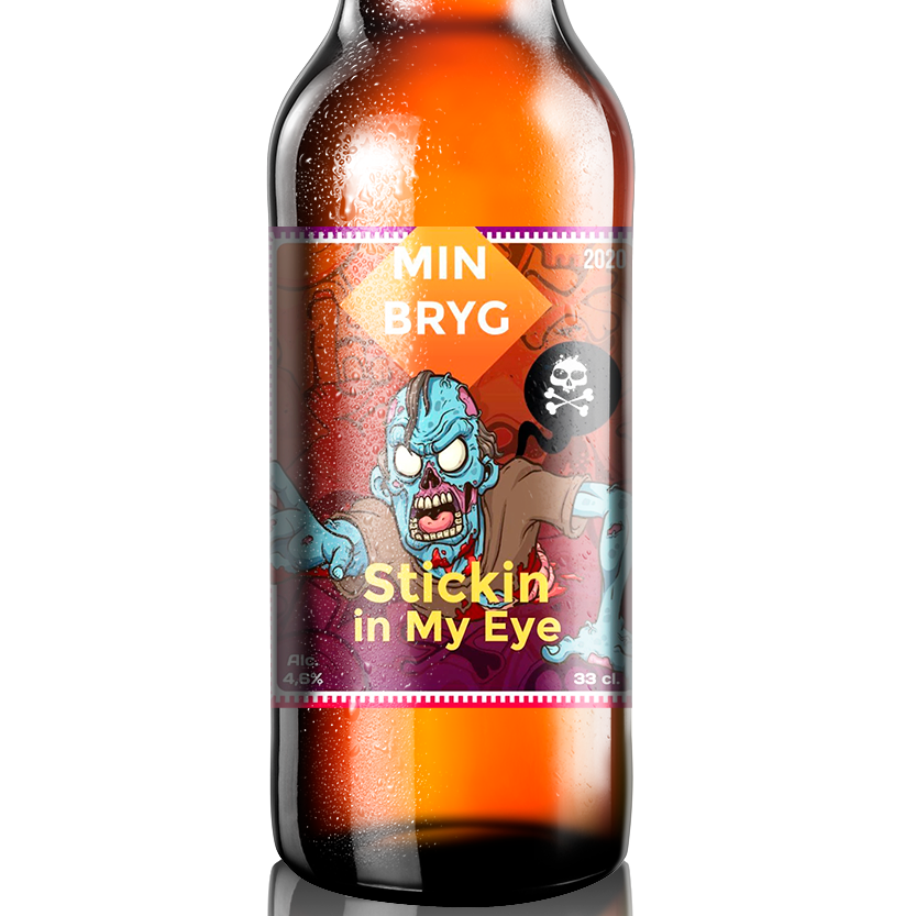 Stickin in My Eye - design din egen øl etiket - The Beer Label 