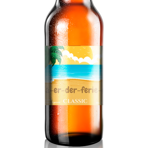 Sommer i Syden - design din egen øl etiket - The Beer Label 