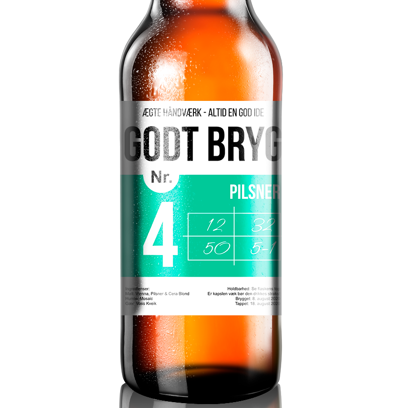 Seriebryg 04 - design din egen øl etiket - The Beer Label 