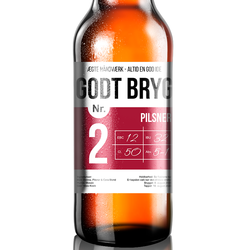 Seriebryg 02 - design din egen øl etiket - The Beer Label 