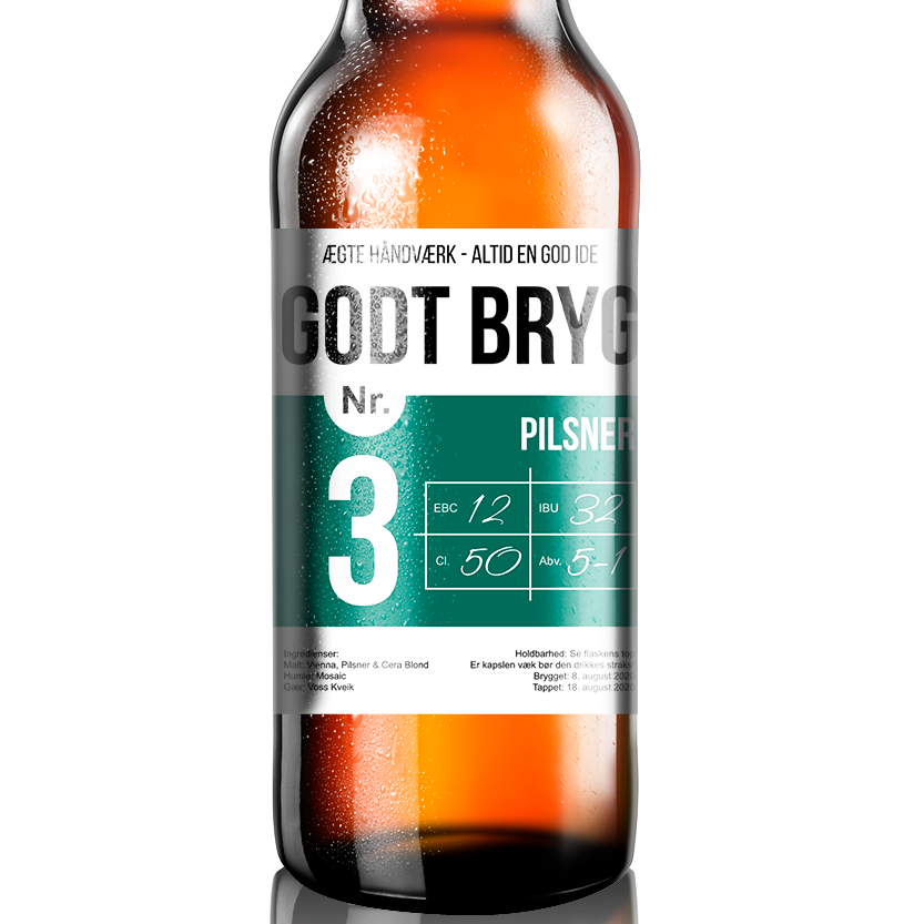Seriebryg 03 - design din egen øl etiket - The Beer Label 