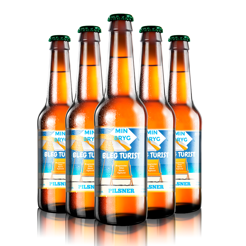 Bleg Turist - design din egen øl etiket - The Beer Label 