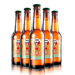 Indlæs billede til gallerivisning Røde Rudolf - design din egen øl etiket - The Beer Label 
