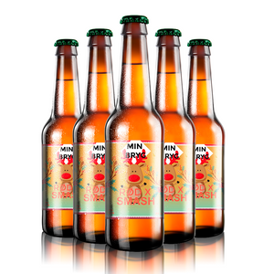 Røde Rudolf - design din egen øl etiket - The Beer Label 