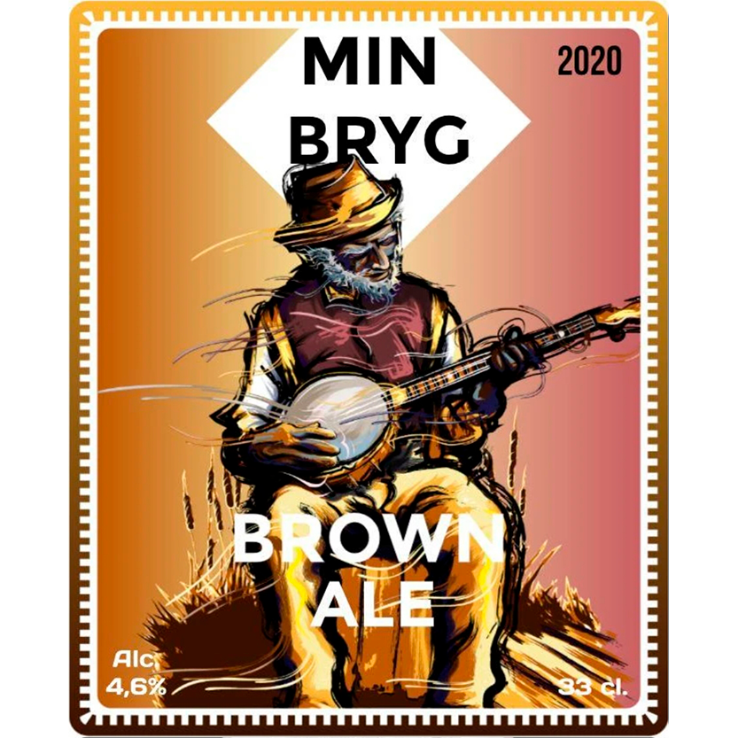The Blues - design din egen øl etiket - The Beer Label 