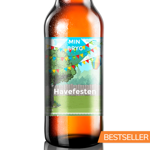Havefesten - design din egen øl etiket - The Beer Label 